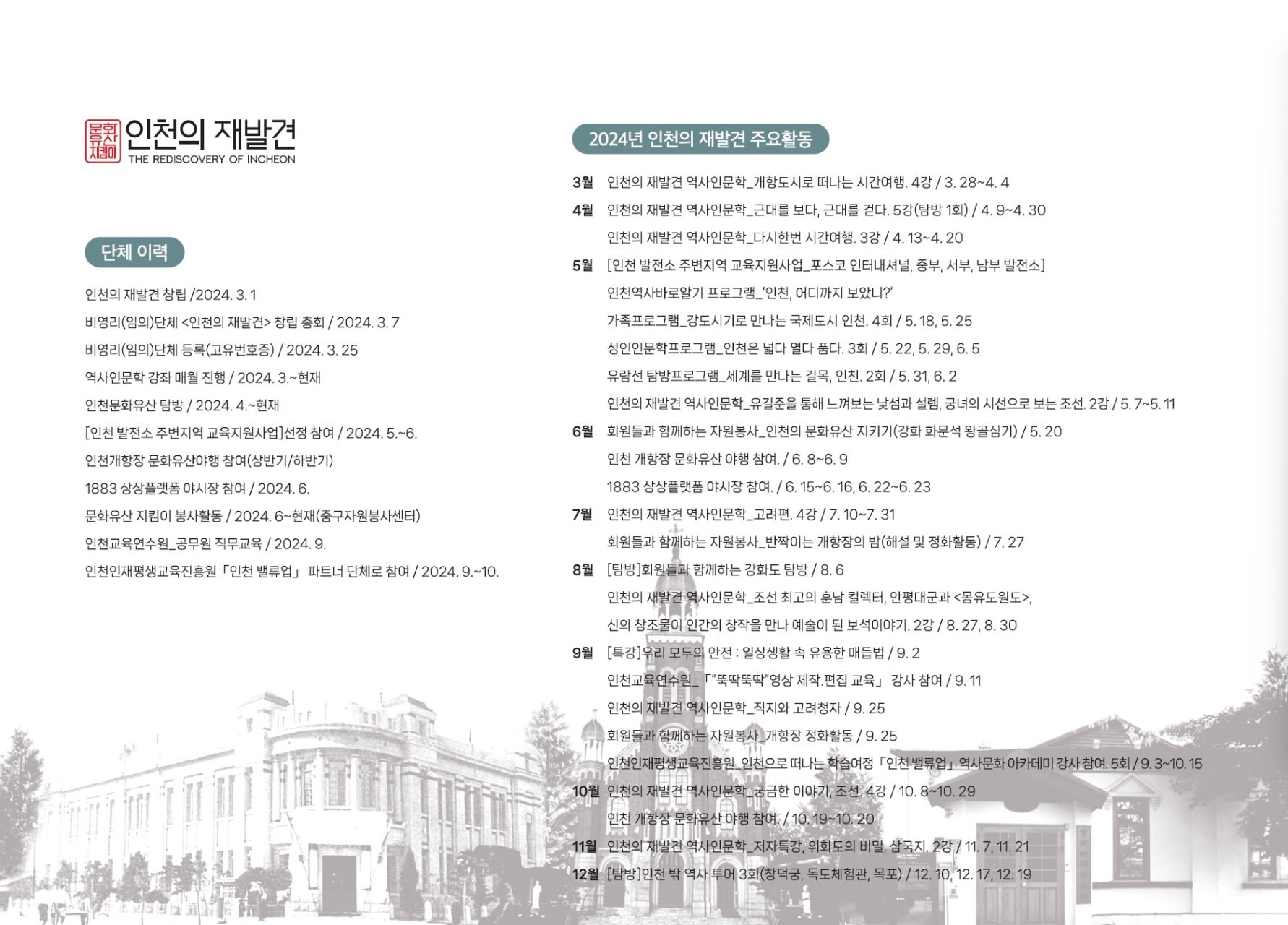 인천의 재발견 소개