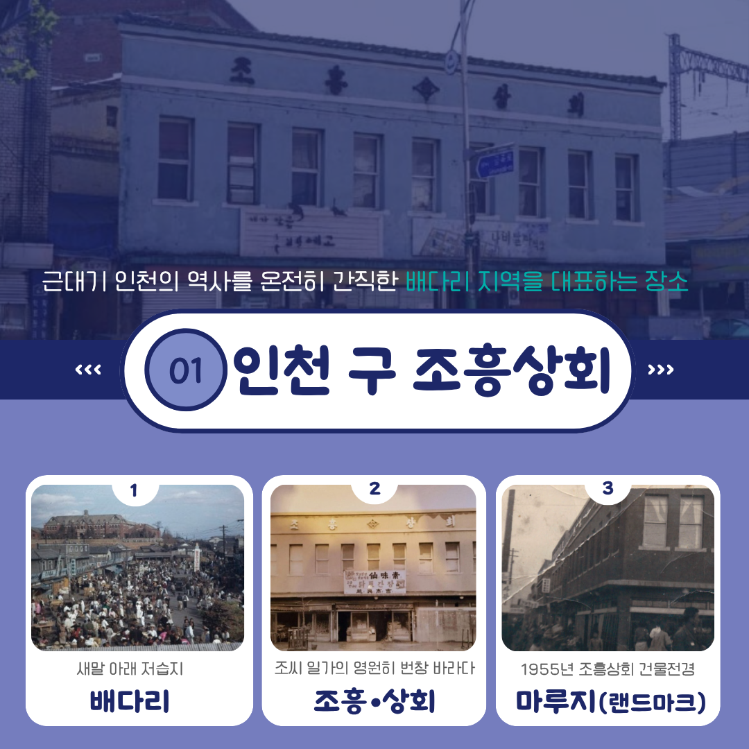 1월 국가유산 지킴이 봉사활동 [ 구 인천 조흥상회]