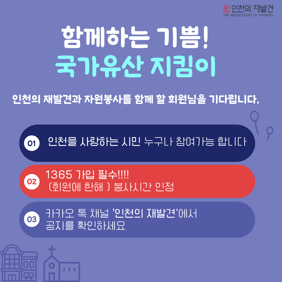 1월 국가유산 지킴이 봉사활동 [ 구 인천 조흥상회]
