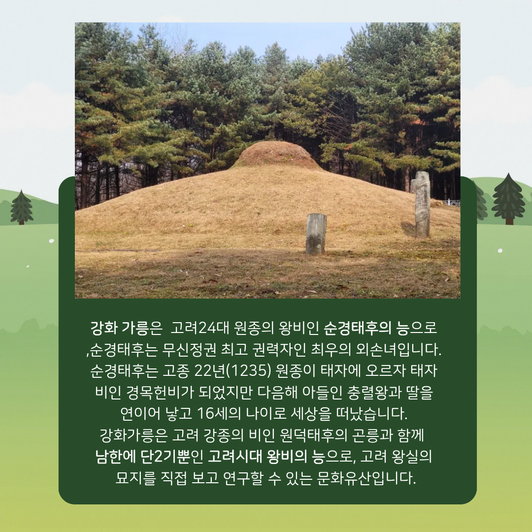 11월 국가유산지킴이 활동 [ 강화 가릉]